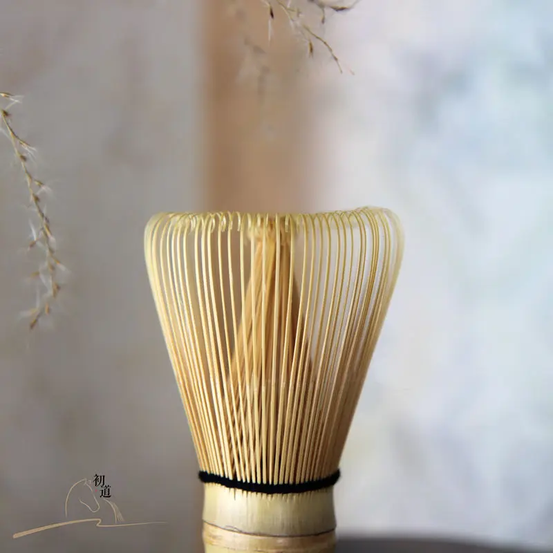 [GRANDNESS] 80 Pondate White Bamboo Chasen * Matcha Whisk Japanese Matcha Bamboo Whisk for Preparing Green Tea Tea