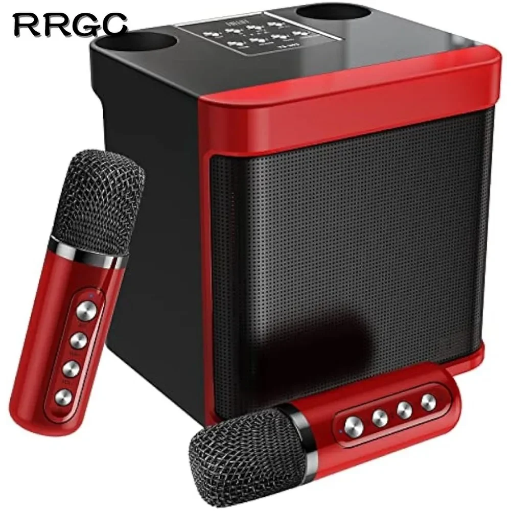 Singing Machine Portable Karaoke Machine for Adults & Kids with 2 Wireless  Microphones, Home Stage (White) - Built-in Karaoke Speaker, Bluetooth with