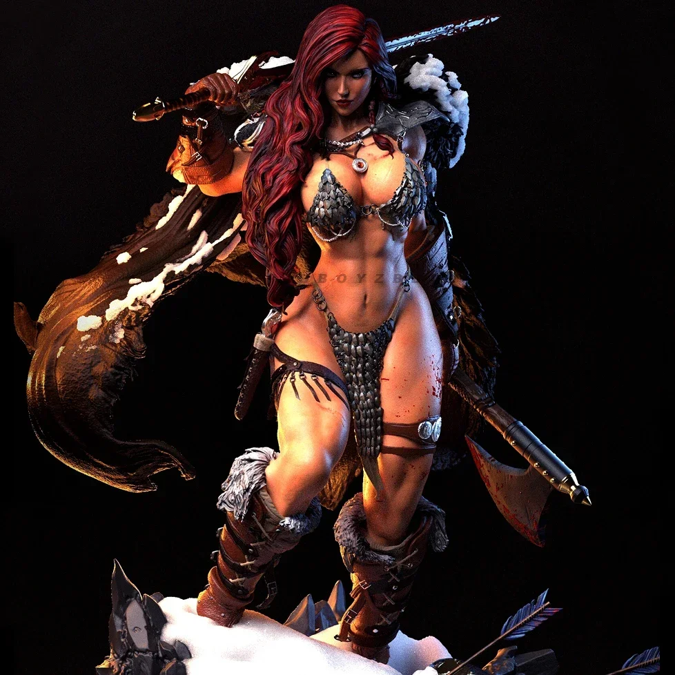 전체 높이 송진 모델 키트, 아름다운 무색 및 자체 조립 3D PrintingTD-6862/3D 피규어, 50mm, 75mm, 85mm