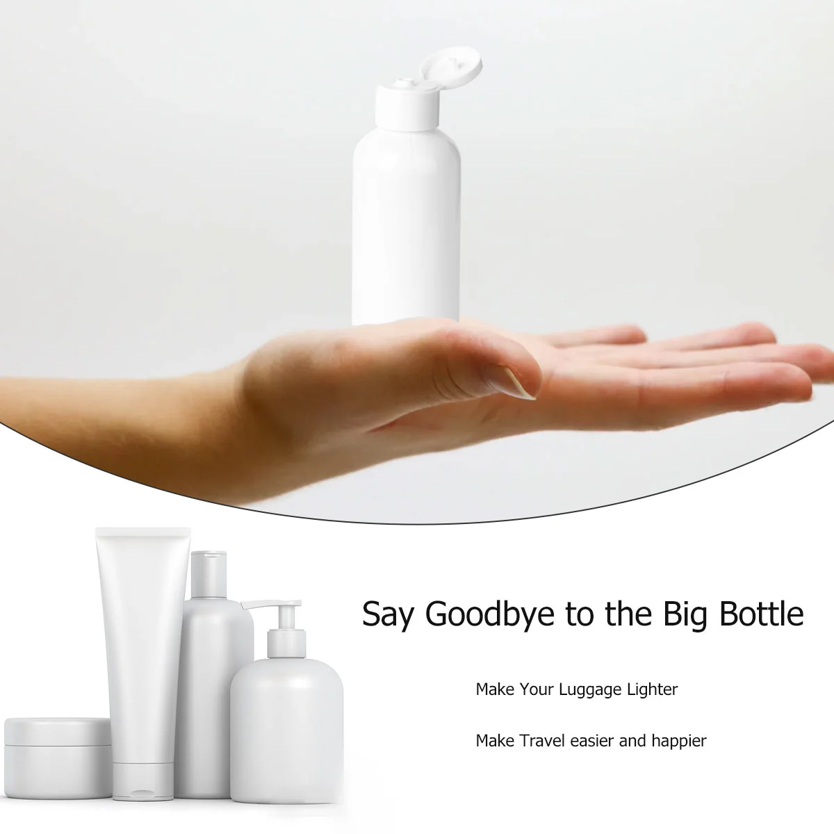 5pcs Refillable Shampoo Bottle Portable Leakproof Empty Travel Container Toiletries Storage Holder For Lotion Liquids 200ml refillable bottle refillable lotion bottle refillable empty bottle refillable cosmetic bottle refillable liquid container refillable spray bottle refillable bottle set