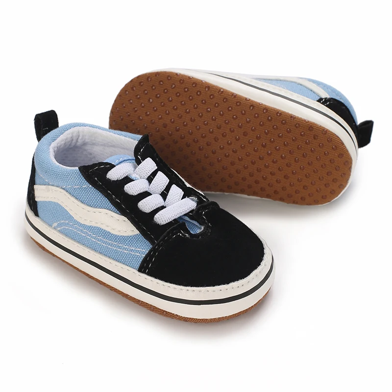 VALEN SINA Fashion casual shoes Baby First Walkers Newborn Kid Canvas Sneakers Baby Boy Girl Soft Sole Crib Shoes Pre Walkers 4