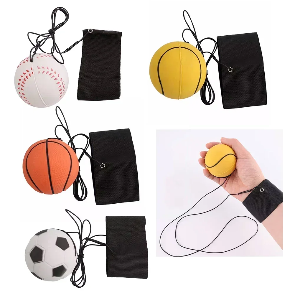 Elastic Hand Ball Wrist Elastic Ball Rubber Hand Ball Game