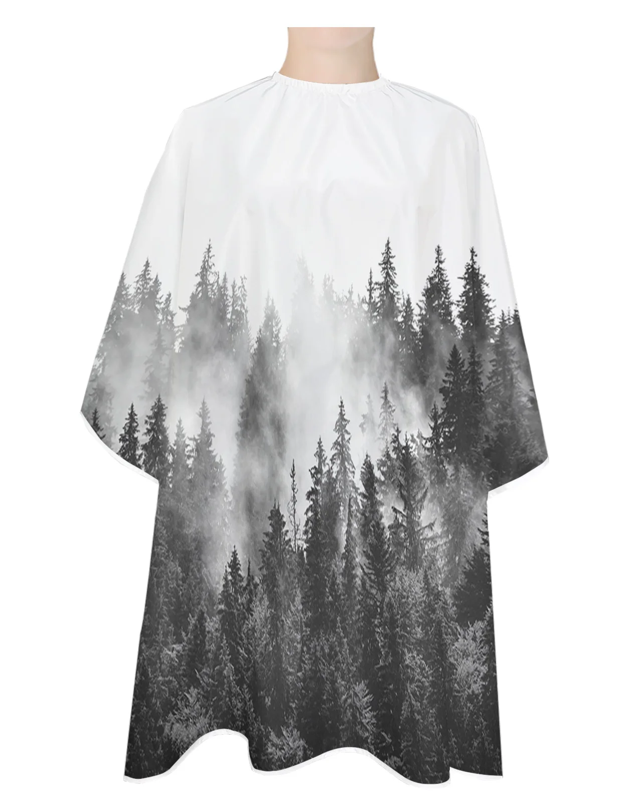 

Водонепроницаемый парикмахерский фартук с изображением лесного дерева