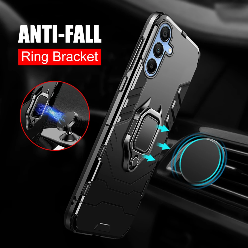 Magnetic Ring Holder Case For Samsung Galaxy A15 A05 05S 5G 4G Full Lens Protective Back Cover On Samsun galaxya 05 05s_voghion.com