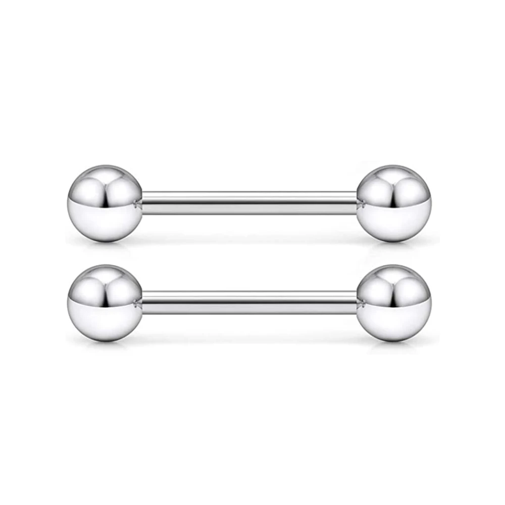 20 Pcs/Lot Stainless steel Tongue Ear Rings Bars Barbell For Woman Man Unisex Body Piercing Jewelry piercing jewelry,body piercing earrings,ear piercing jewelry,metal jewelry,body piercing jewelry,body jewelry