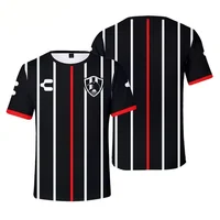 New Soap Club De Cuervos Football Shirt Cosplay Club Crows Football Uniform T-shirt 3d Printed for Men and Women 2