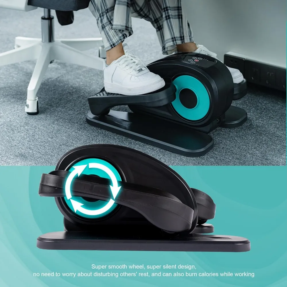 Under Desk Elliptical Electric Foot Pedal Exerciser Fully Assembled Seated Elliptical Compact Portable Elliptical Machine AliExpress