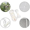 Cat Safety Protection Fence Pet Anti-Fall Netting Fence Cat Dog Nylon Protective Transparent Mesh Nylon Balcony Protective Fence 2