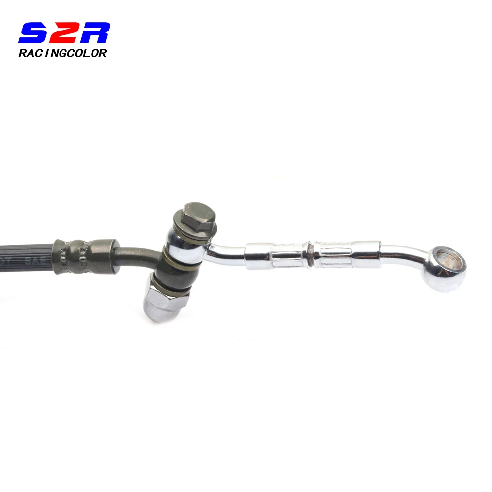 Motorcycle Brake Hose S2R Hydraulic Brake Hose Line Prolong Connector 10mm Parts For YAMAHA HONDA BMW