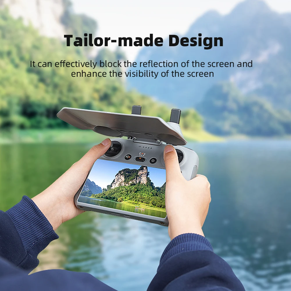 Drone Remote Sunshade Sun Hood Telecomando Custodia Protettiva Cover Skin Sun Hood Compatibile Per Dji Mini 4 Pro/Air 3/Rc 2