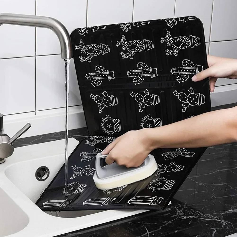 Kitchen splatter screen kitchen splash guard 1PCS Aluminum Kitchen Gas Stove Baffle Plate Foldable Foil Kitchen Frying Pan Oil Splash Protection Screen Kichen Accessories
