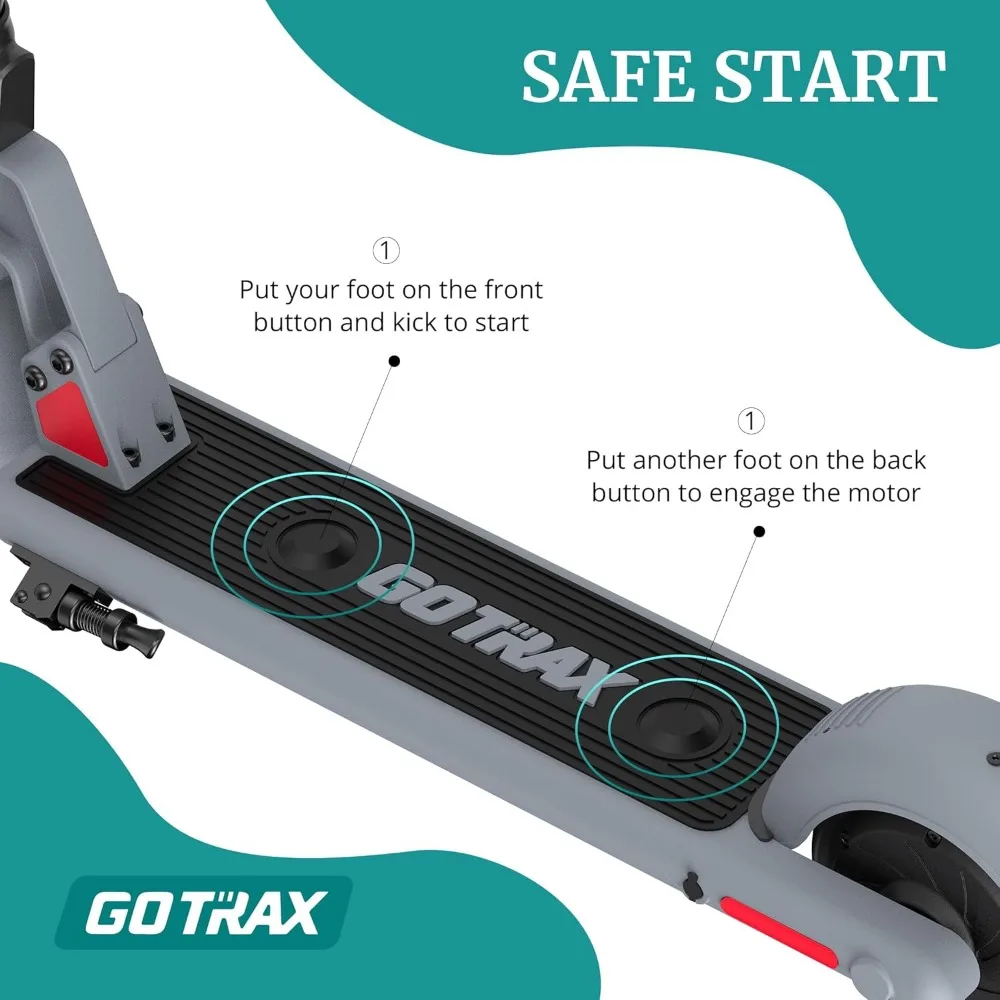 Series Electric Scooter for Kid, 6" Solid Wheels, Max 4/10 Miles and 7.5/9.4 Mph Speed Power by 150W Motor