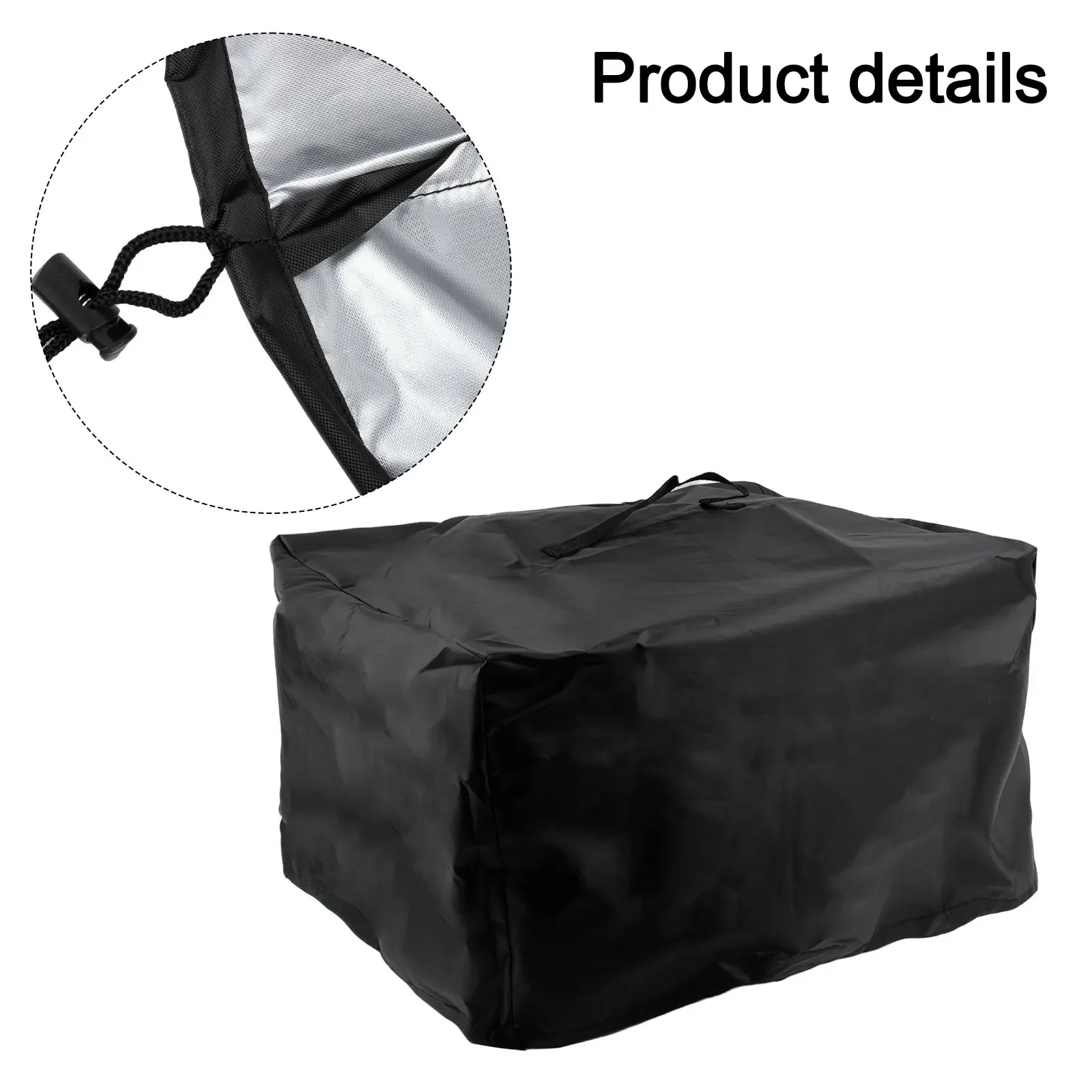 420D Oxford Fabric Heat-Resistant Cover Kitchen Use Home Cooking Compact Storage Easy To Clean Kitchen Appliance Cover