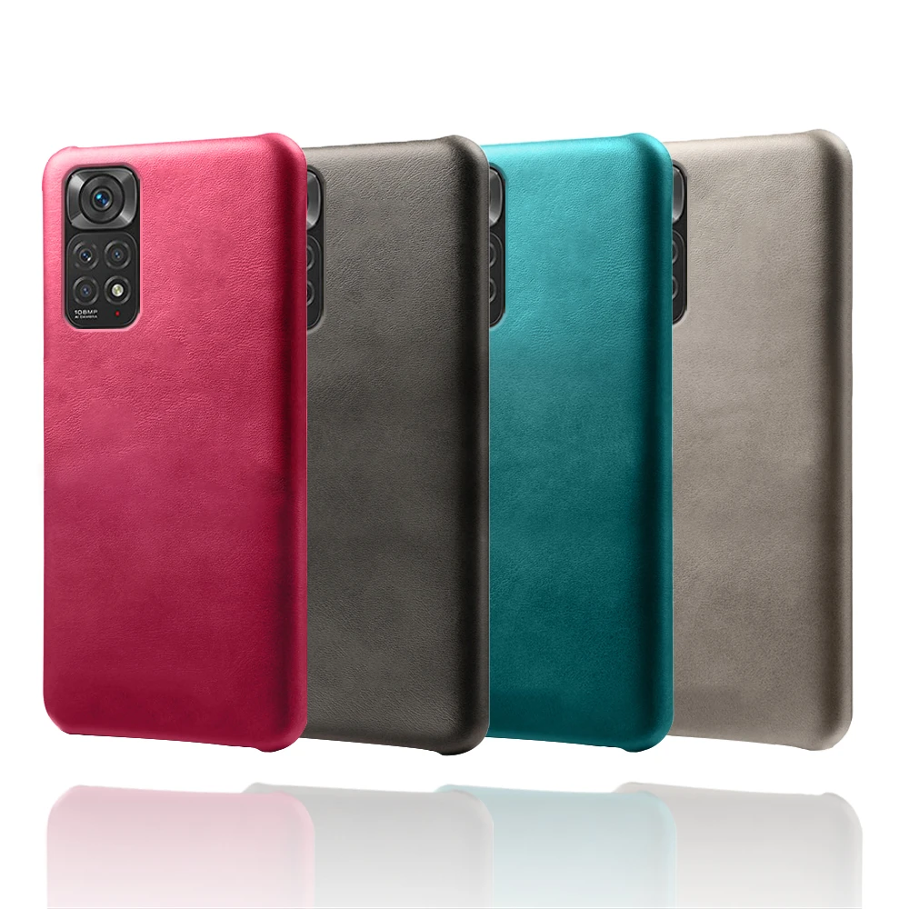 

Xiaomi Redmi Note 11 Pro Luxury Vegan PU Leather Cover For Redmi Note 11 Pro 5G Slim Coque For Redmi Note 11E Pro 11Pro Case