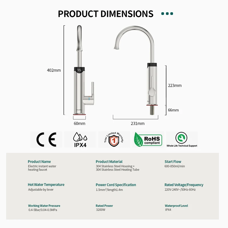 briwellna torneira eletrica com display digital aquecedor de 05