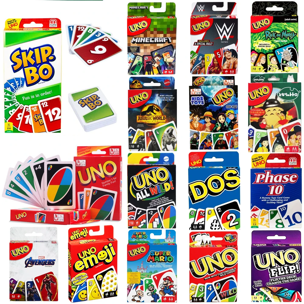 ONEFLIPBoardGamesPlayingCardsUNOCardsGamesChristmasCardTable