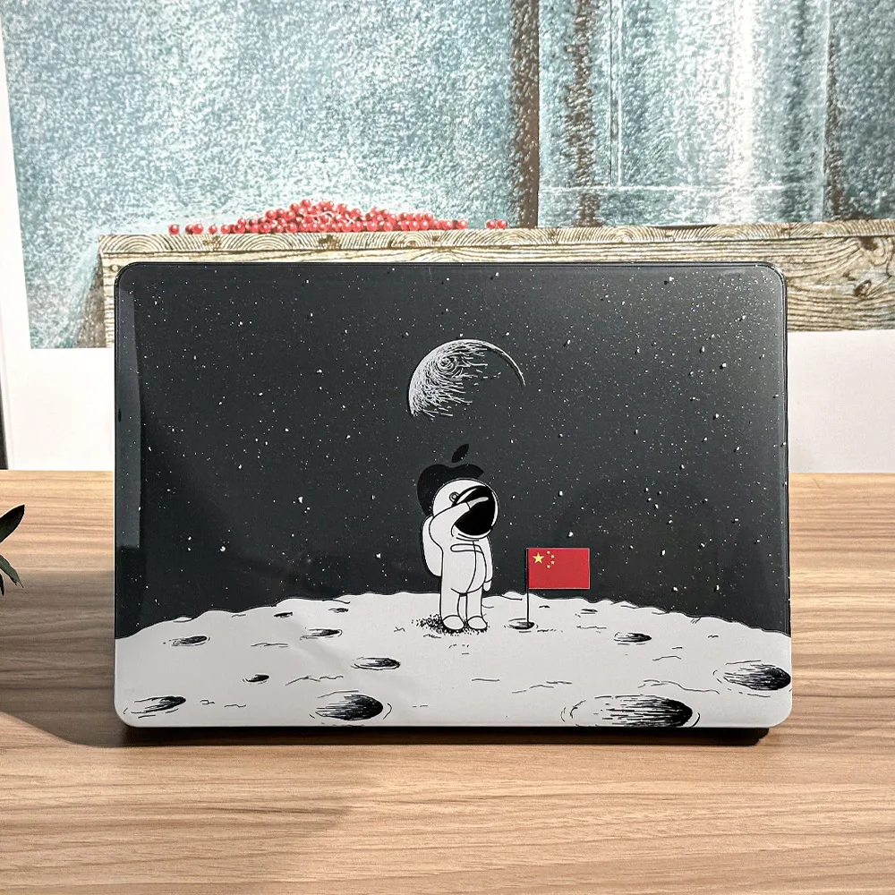 Egyal-capa para Laptop de Impressão Brilhante para Macbook Pro 13 m2 2023 Capa m1 A2338 2023 Pro 16 m3 Air 13.6 15.3 A2941 - Imagem 4