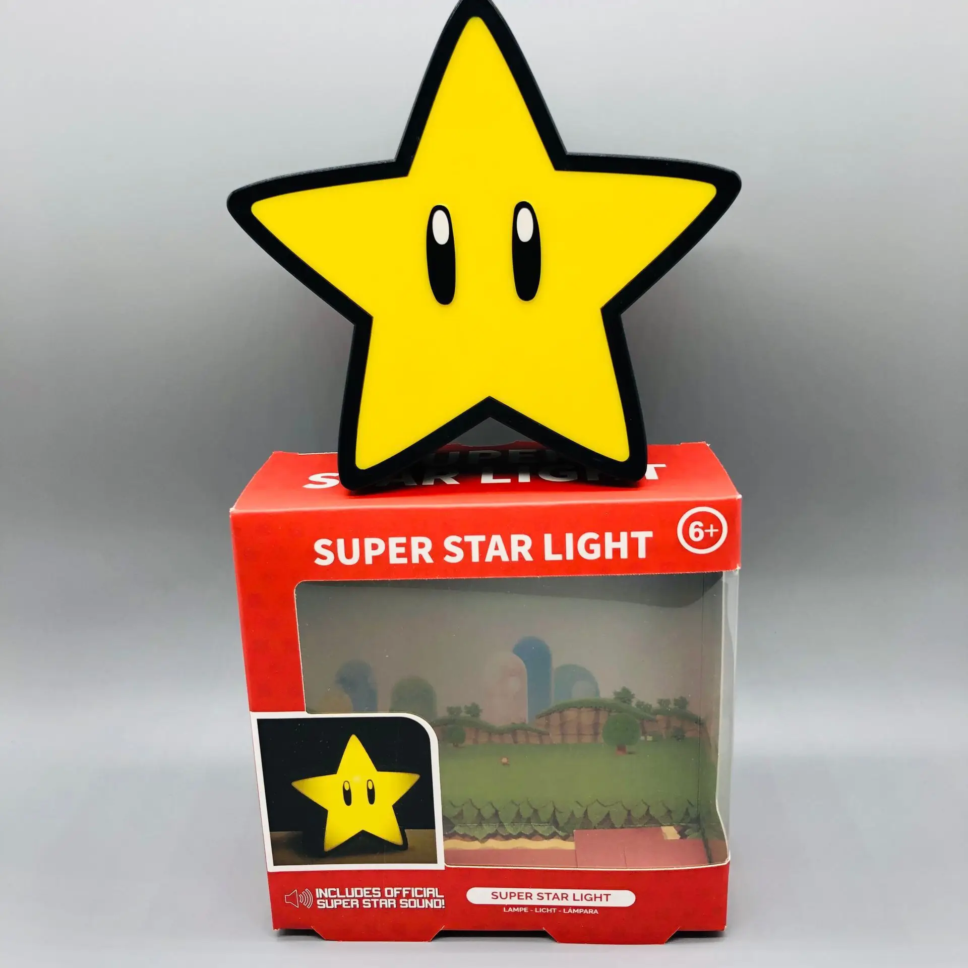 任天堂 - スーパーマリオブラザーズSuper Star ライト LED 屋内用　コンセント 任天堂 - スーパーマリオブラザーズSuper Star ライト LED 屋内