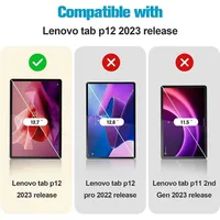 Tempered Glass Screen Protector For Lenovo Tab P12 12.7 inch For Xiaoxin Pad Pro 12.7'' TB371FC Bubble Free Protective Film 2