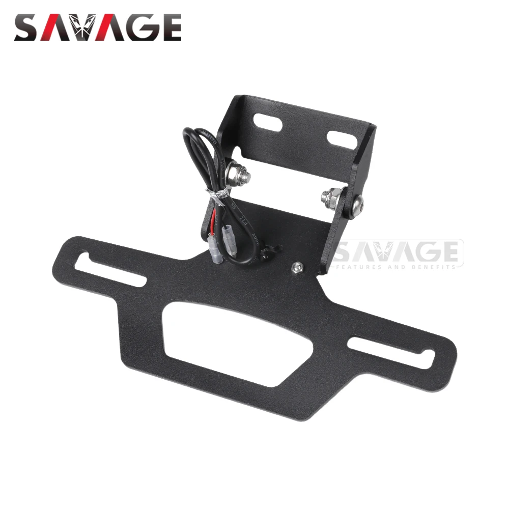 License Plate Holder Motorcycle License Plate Holder LED Light For SUZUKI GSX1300R HAYABUSA 2008-2025 GSX Motorcycle Accessories Tail Tidy Fender Eliminator
