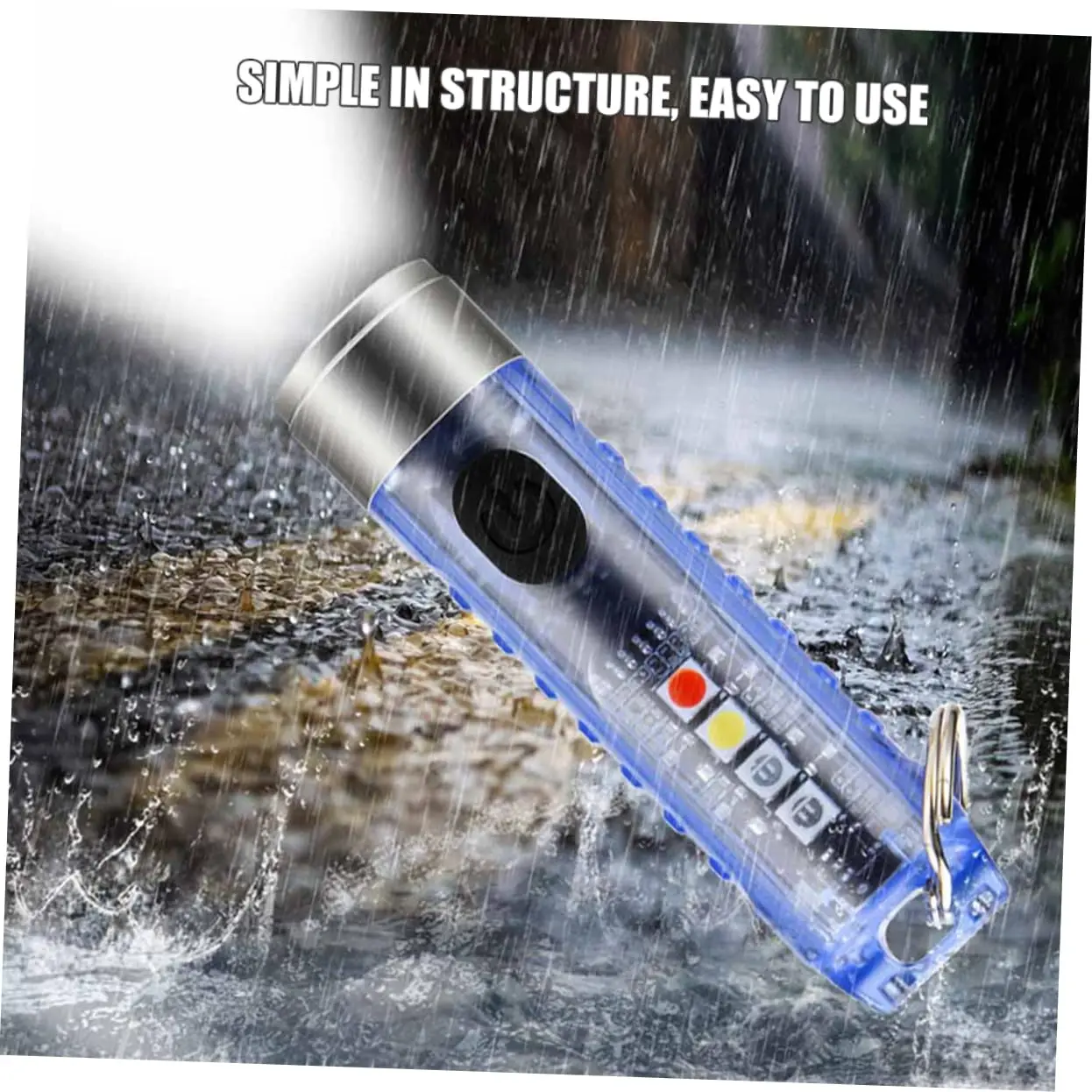 Mini Portable Flashlight Outdoor Emergency Rescue Flashlight With-magnet Camping LED COB Light Reading Car Torch For Fishing USB