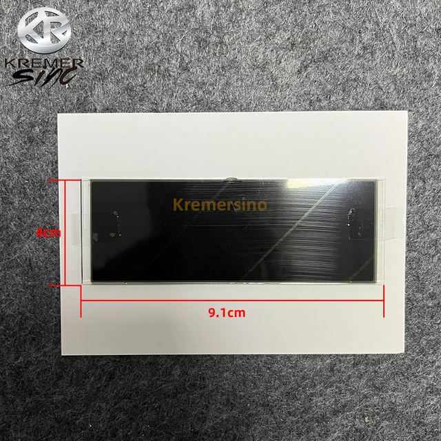 Display LCD Per Pannello Aria Condizionata 207 ACC - Sostituto Sfondo Rosso - Foto 4