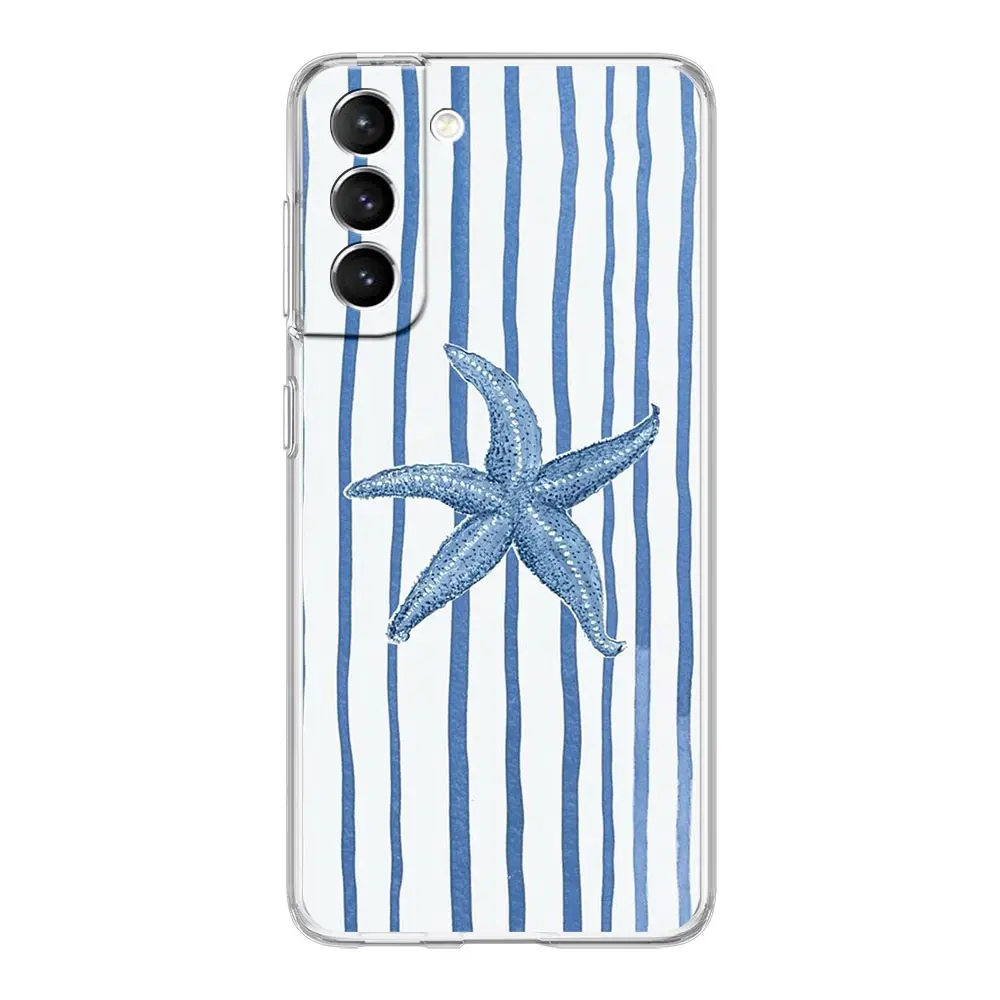 Transparente Handyhülle für Samsung Galaxy S26 S25 S24 S23 S22 S21 S20 FE Ultra S25 Edge S10 Plus mit Baum-, Enten-, Zitronen- und Blumenmuster – Detail 2
