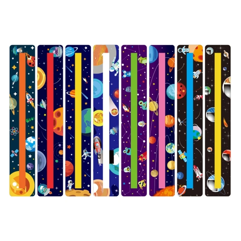 Strips for Kids Dyslexia Tools Reading Ruler Bookmarks 1 Pack K1KF