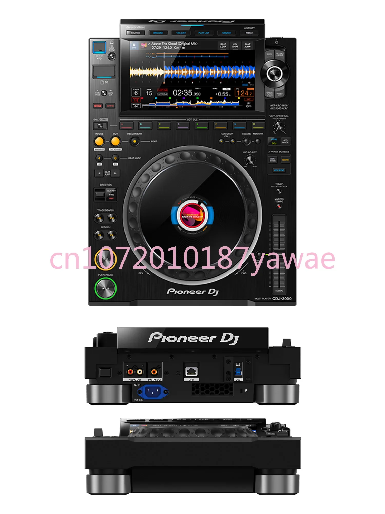 Pioneer Cdj-3000 Digital Dj Disk Recorder U Disk Sd Card Bar Nightclub Club