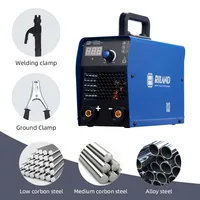 RILAND 110/220V ARC Welding Machine Stick Welder with Synergic Control, Mini Welder with LCD Digital Display for Home Beginner 2