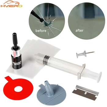 Car Glass Repair Kit Windscreen Windshield Window Chip Crack Polishing Scratch Tool Quick DIY Repair Tool Fix For All Car Brands 1