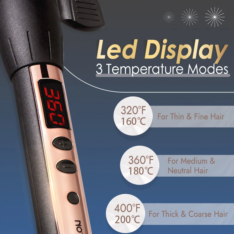 NOVUS Professional Hair Curler Electric Curling Hair Rollers Curlers Styler Waver Styling Tools Curlers for Woman