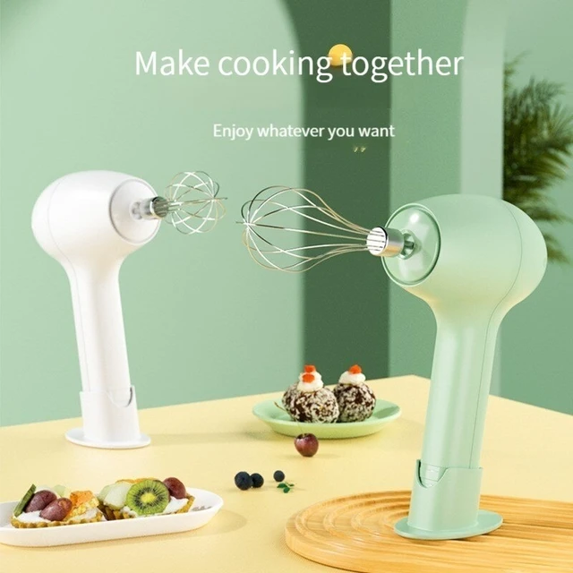 Wireless Portable Electric Food Mixer Automatic Whisk Dough Egg Beater  Baking Cake Cream Whipper Kitchen Tool - AliExpress