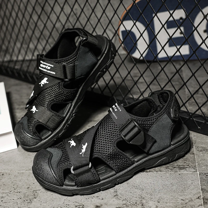 Men's Hiking Sport Sandals Adjustable 3-Strap Design Non-Slip Lightweight Arch Support Comfortable