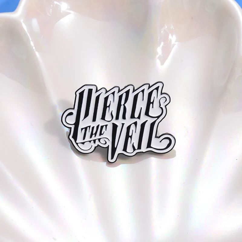 Musik band Logo Emaille Pins Punk Gothic Broschen Kleidung Shirt Zubehör Schmuck Rucksack Revers Abzeichen Geschenk für Musik freunde – Detail 6