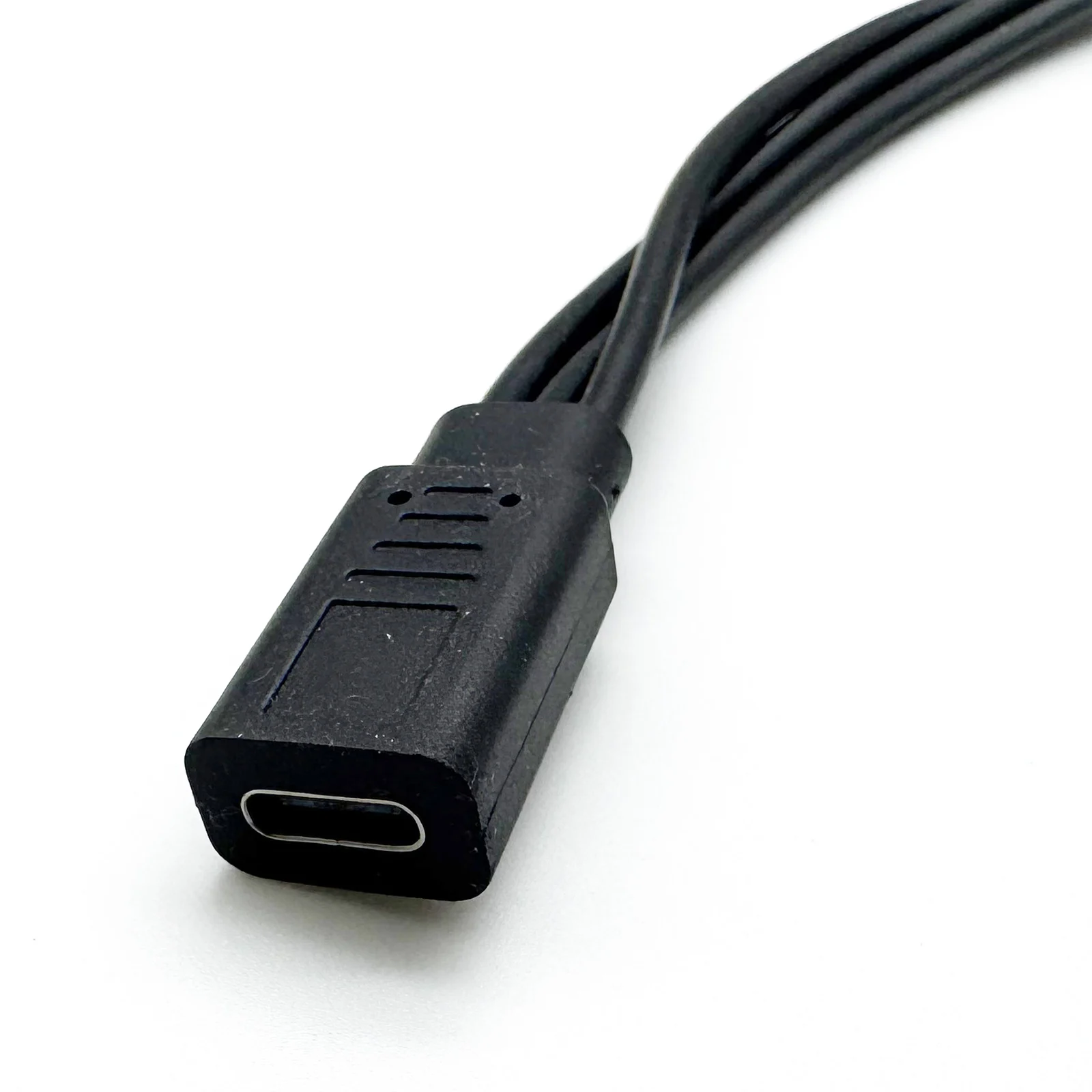 USB C 스플리터 충전 케이블 1개, USB C 타입 C 암-3개 USB C 타입 C 수 연장 충전 케이블, 3 in 1 고속 충전 코드