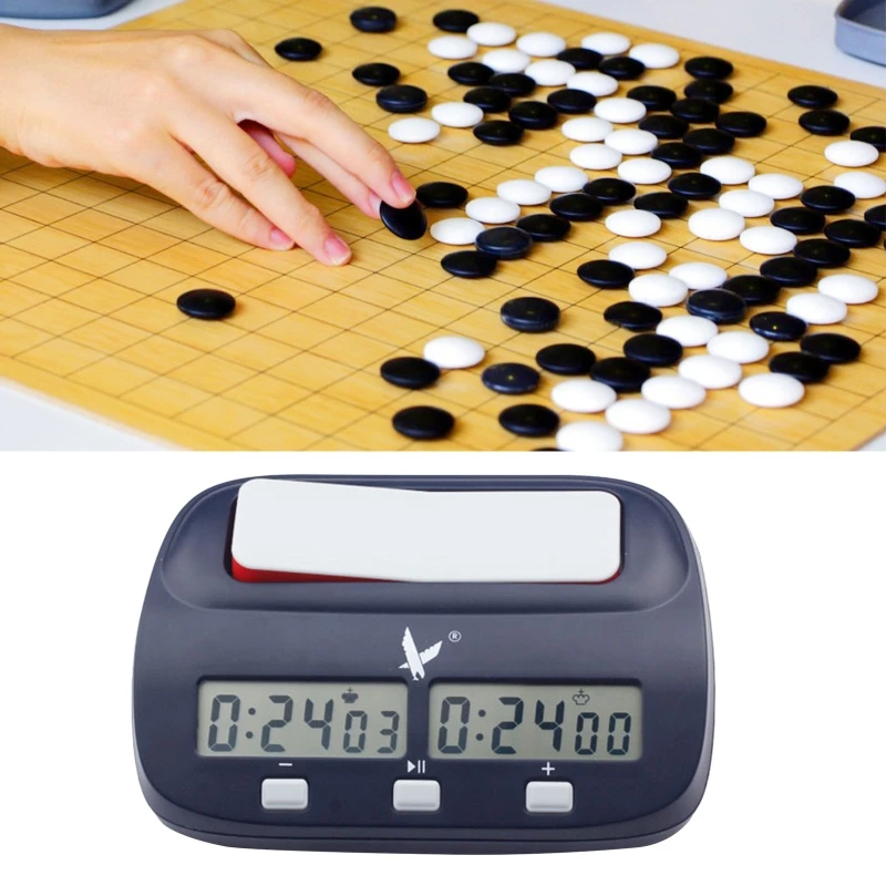 LEAP Chess Clock Digital Timer Advanced for Game and Chess Timer with Bonus  & Delay Count Down up Alarm