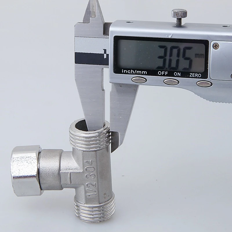 G1/2 Inch T Valve Toilet Diverter Image 4