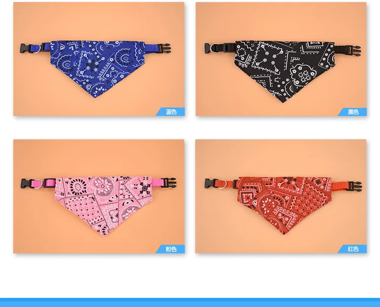 Title 5, Pet Dog Neck Scarf Cat Puppy Collar Bandana Col...