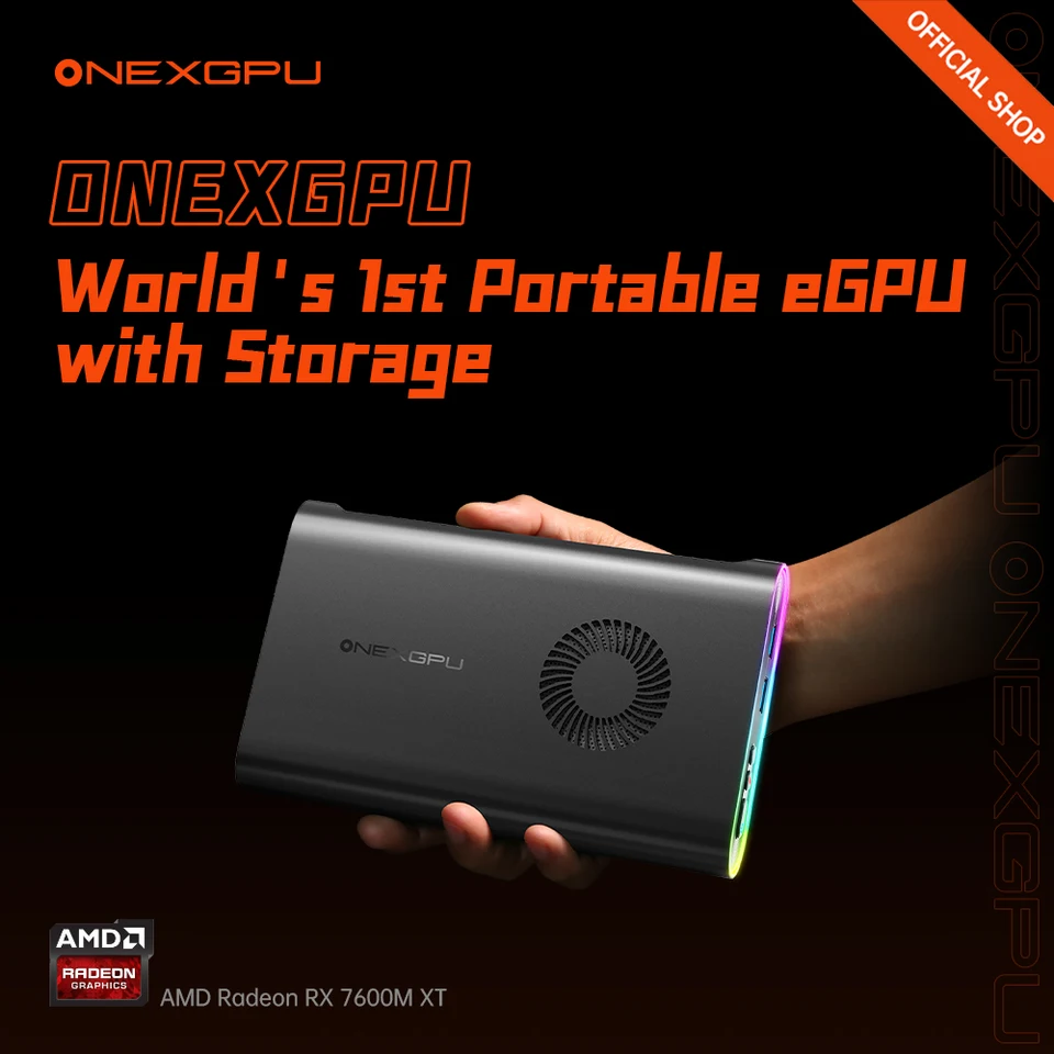 ONEXPLAYER ONEXGPU 1 AMD Radeon RX 7600M XT Graphics Card Mobile