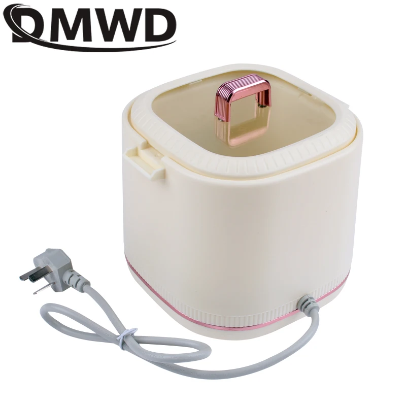 DMWD Electric Egg Steamer Multifunction Egg Boiler Water Separated Slow Cooker Household Timing Food Steamer Breakfast Machine