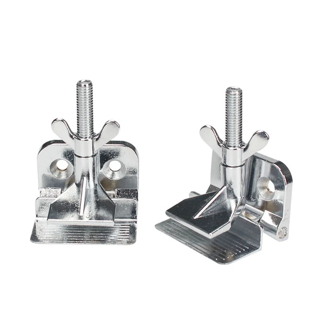 Morsetti A Farfalla Fafeicy Per Serigrafia - 2 Pezzi | Fissaggio Schermi Con Vite Zigrinata - Foto 2