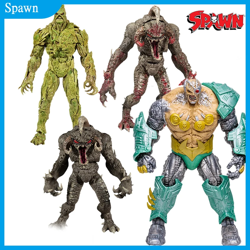 

Original McFarlane DC Toys Spawn Figure The Violator - Bloody Variant Overtkill Swamp Thing DC Multiverse 10-Inch Movable Figure