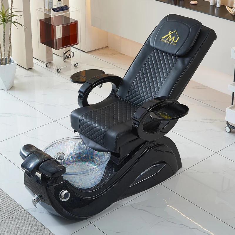 Factory custom luxury spa massage chair for nail salon pedicure chairs