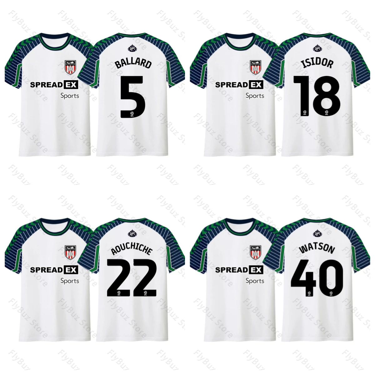 New Sunderland Fan Football Jersey Fashion Street Breathable Quick-Drying Training Shirt T-Shirt Children's Size and Adult Size