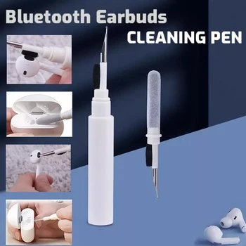 Kit di pulizia per auricolari Bluetooth per Apple Airpods Pro 3 2 1 Auricolari wireless Penna per pulizia Spazzola Auricolari Strumenti per la pulizia della custodia