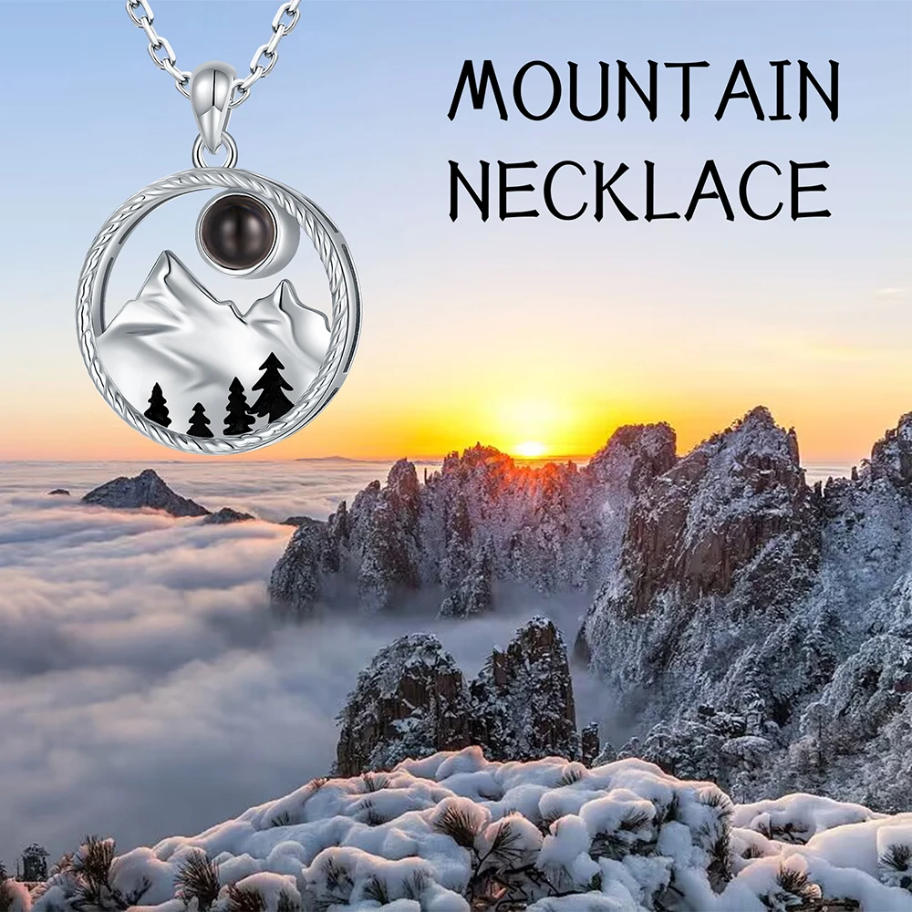 Amazon.com: Dainty Mountain Necklace • Hiking Jewelry • Dainty Mountain  Range • Everyday Necklace • Wanderlust Jewelry • Snow-top Mountains :  Handmade Products