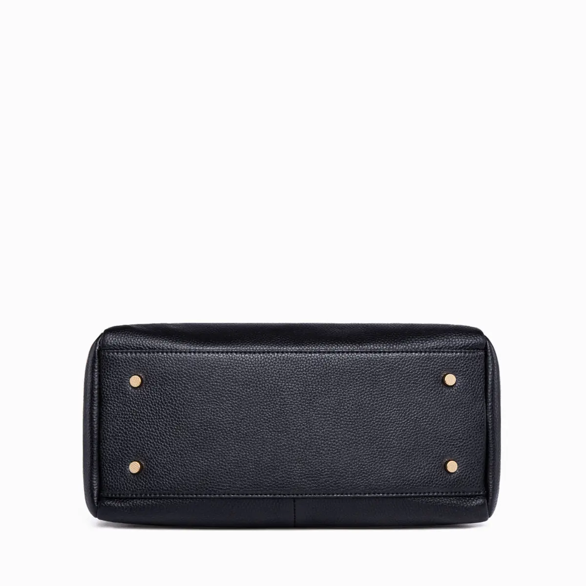 Litchi Patterned Top Layer Cowhide Crossbody Bag With Large Capacity Handbag Trend Fashion Casual Simple Shoulder Bag For Women