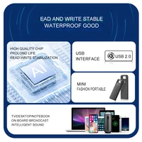 JASTER Memory Stick 2.0 Metal USB Flash Drive 64GB Free Custom LOGO Pen Drives 32GB Usb Pendrive Pack U Disk 16GB Free of Charge 2