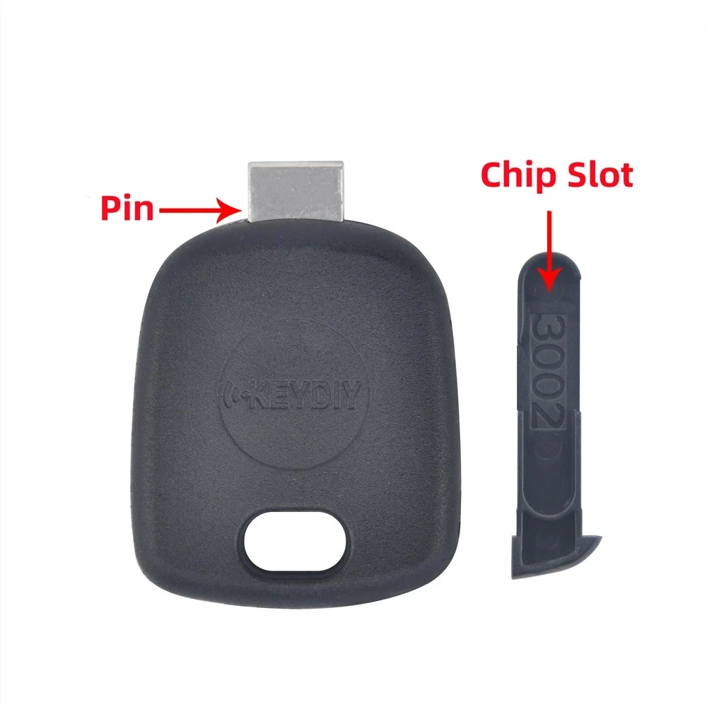 KD Universal Transponder Key Case Spare Chip Key Head KD Xhorse Blade Shell Uncut Remote Blade 5/10/20/30/50pcs key case car key shell key shell transponder chip